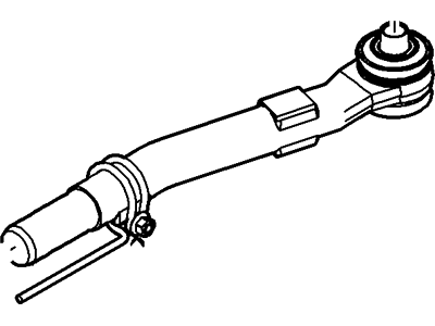 AC3Z-3A131-H Ford End - Spindle Rod Connecting Illustration 1 of 1