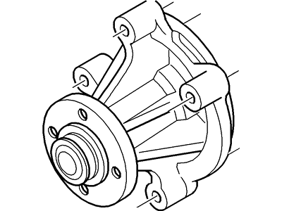 YR3Z-8501-AB Ford Pump Assembly - Water Illustration 1 of 1