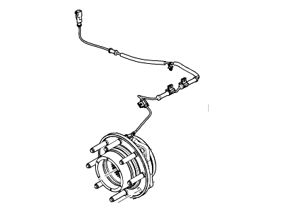 Ford BC3Z-1104-A Hub And Bearing Assy - Wheel