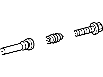 Ford 6C3Z-2C150-BA Caliper Pin, Front 6C3Z-2C150-BA Ford Caliper Pin, Front Illustration 1 of 1