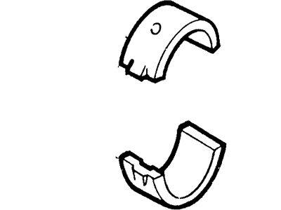 Ford F6DZ-6211-AF Bearing - Connecting Rod F6DZ-6211-AF Ford Bearing - Connecting Rod Illustration 1 of 1