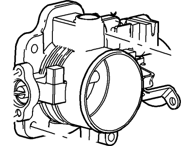 Mercury 3F2Z-9E926-BB Body Assembly - Carburetor Throttle