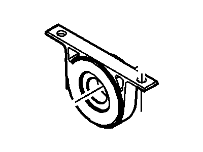 BC3Z-4800-G Ford Center Bearing Illustration 1 of 1