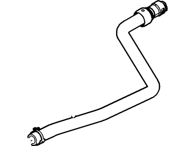 3C3Z-18472-AA Ford Hose - Heater Water Illustration 1 of 1