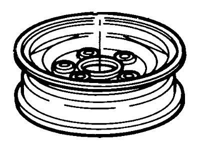 Mercury Cougar Spare Wheel - E9SZ1007C