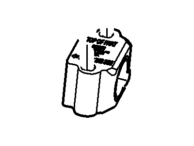 BB5Z-5A638-A Ford Bush, Upper Illustration 1 of 1