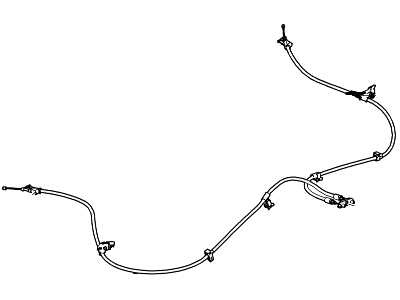 Ford BV6Z-2A603-C Cable Assembly - Parking Brake