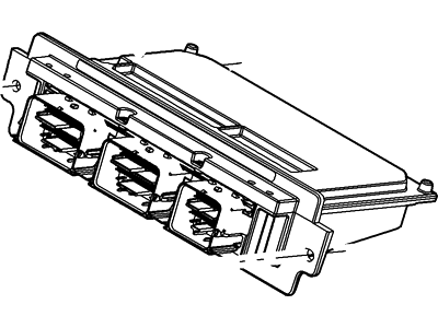 DA5Z-12A650-BB Ford Module - Engine Control - Eec V Illustration 1 of 1