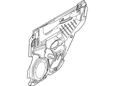 Ford 8L8Z-7827459-A Shield - Water Splash, Driver Side 8L8Z-7827459-A Ford Shield - Water Splash, Driver Side Illustration 1 of 1