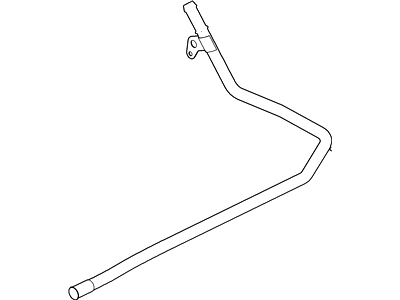 9W7Z-18663-A Ford Tube - Heater Water Illustration 1 of 1