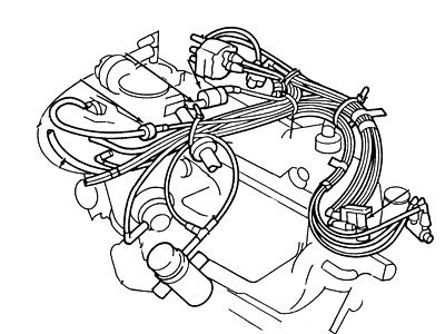 Ford E3AZ-12A091-D Valve Assembly - Vacuum Distribution
