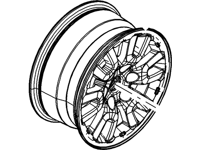 Ford AL3Z-1007-A Wheel Assy