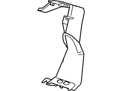5L1Z-3489-AA Ford Bracket - Power Steering Reservoir Illustration 1 of 1