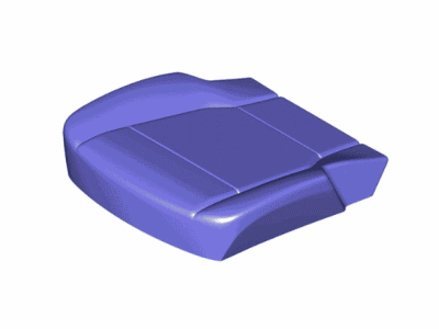 Ford JC3Z-2662901-CC Cover Assy - Seat Cushion