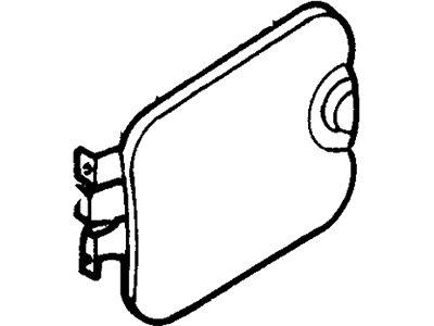 Ford F32Z61405A26A Door - Fuel Tank Filler