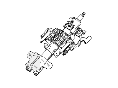Ford CC3Z-3C529-K Column Assembly - Steering CC3Z-3C529-K Ford Column Assembly - Steering Illustration 1 of 1