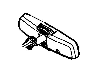 8U5Z-17700-H Ford Mirror Assembly - Rear View - Inner Illustration 1 of 1