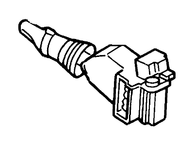 Mercury Windshield Wiper Switch - F8RZ-17A553-DA