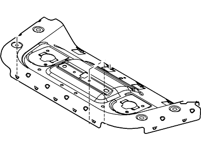 Ford CV6Z-5460326-A Frame Assembly CV6Z-5460326-A Ford Frame Assembly Illustration 1 of 1