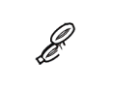 Ford 4G7Z-6840-AA Gasket 4G7Z-6840-AA Ford Gasket Illustration 1 of 1