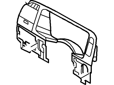 Lincoln 6L7Z-78044D70-CAA Panel - Instrument
