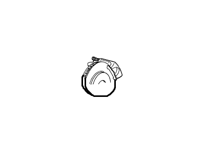 Ford F3VY-2B121-A Caliper Assembly - Brake F3VY-2B121-A Ford Caliper Assembly - Brake Illustration 1 of 1