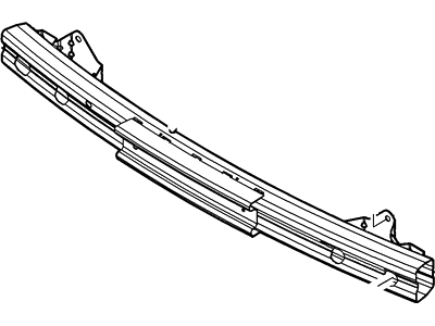 Ford 7T4Z-17906-A Bumper Assembly - Rear 7T4Z-17906-A Ford Bumper Assembly - Rear Illustration 1 of 1
