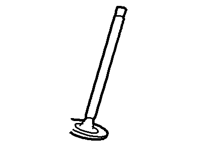 Lincoln Exhaust Valve - 9S4Z-6505-A