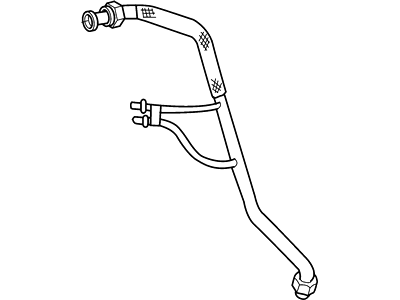 Ford F75Z-9D477-AE Tube - EGR Valve To Exhaust Manifold