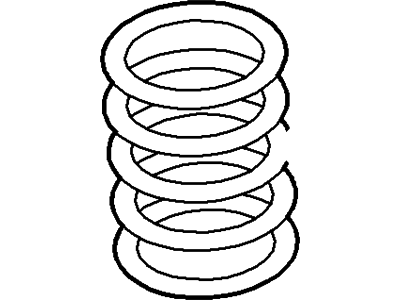 YL8Z-5560-BA Ford Spring - Rear Illustration 1 of 1