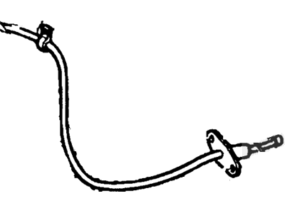Ford F1TZ-9A758-D Cable Assembly - Throttle