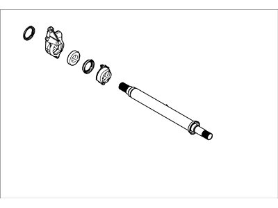 Ford 7T4Z-3A329-A Shaft 7T4Z-3A329-A Ford Shaft Illustration 1 of 1