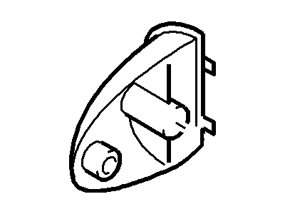 YS4Z-5422088-AAA Ford Bezel Illustration 1 of 1