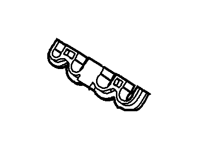 Ford 6L2Z-18N332-AA Clip - Heater Hose