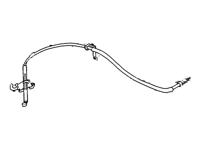 Lincoln 1W4Z-9A758-AA Cable Assembly - Throttle