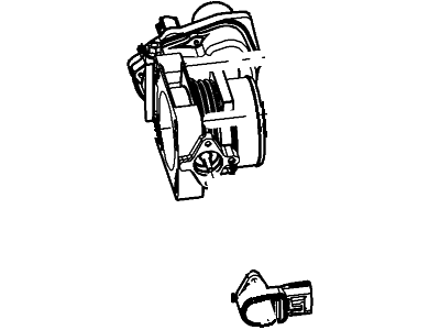 Lincoln Throttle Body - AA5Z-9E926-A