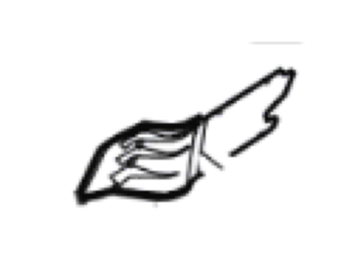 5G7Z-17F821-AAPTM Ford Cover Assembly - Rear, Driver Side Illustration 1 of 1