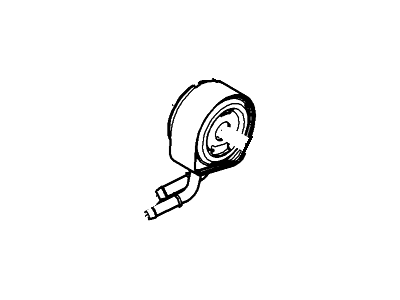 9W7Z-6A642-D Ford Oil Cooler Assembly Illustration 1 of 1