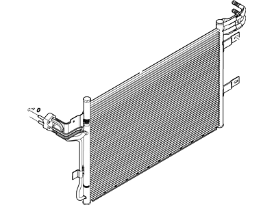 Ford 8G1Z-19712-A Condenser Assembly 8G1Z-19712-A Ford Condenser Assembly Illustration 1 of 1