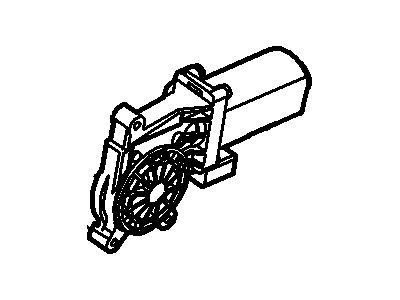 Lincoln XW4Z-5423394-BA Motor Assy - Window Operating
