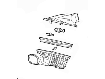 Ford F81Z-9601-AB Element Assembly - Air Cleaner