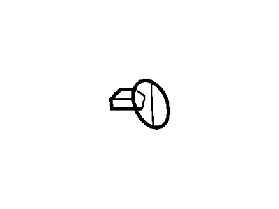 Ford F65Z-99405A26-AB Door - Fuel Tank Filler Access F65Z-99405A26-AB Ford Door - Fuel Tank Filler Access Illustration 1 of 1