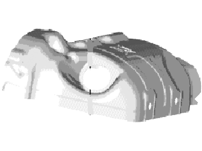 Ford C1BZ-9N454-B Heat Shield C1BZ-9N454-B Ford Heat Shield Illustration 1 of 1