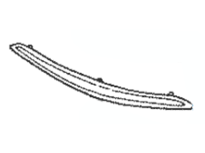 Lincoln F8OZ-17K834-BA Molding - Bumper Bar
