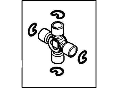 Ford F-350 Super Duty Universal Joint - F81Z-4635-CB