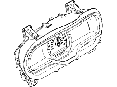 Lincoln Instrument Cluster - DE9Z-10849-BA