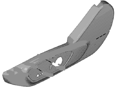 Lincoln FP5Z-5462187-AC Shield Assy