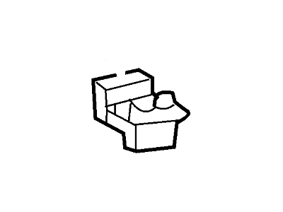 Lincoln F5OY54278D50A Reinforcement - Rear Quarter