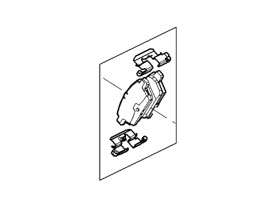 9E5Z-2200-A Ford Kit - Brake Lining Illustration 1 of 1