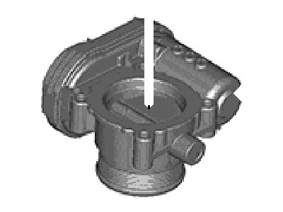Lincoln Throttle Body - DS7Z-9E926-C